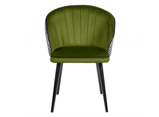 Стул Paola зеленый с жаккардом в Ростове-на-Дону