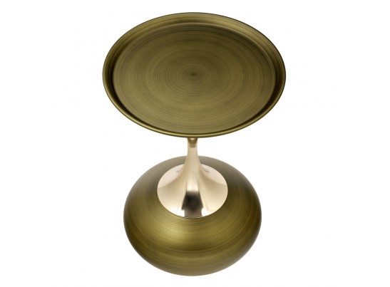 Кофейный столик Angel диам.40см x 55см, латунь, металл в Ростове-на-Дону