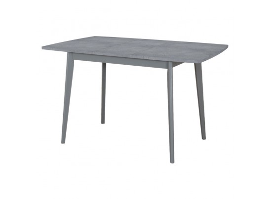 Стол Oslo раскладной 100-130x80x76см, Бетон Портленд, серый в Ростове-на-Дону