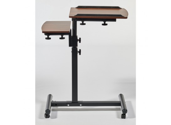 Стол многофункциональный Palma 60x40x62-96см, темное дерево, чёрный в Ростове-на-Дону