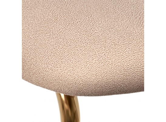 Стул Elle бежевый с золотыми ножками в Ростове-на-Дону
