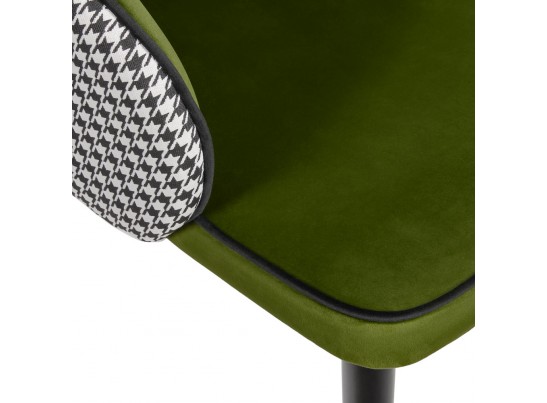 Стул Paola зеленый с жаккардом в Ростове-на-Дону