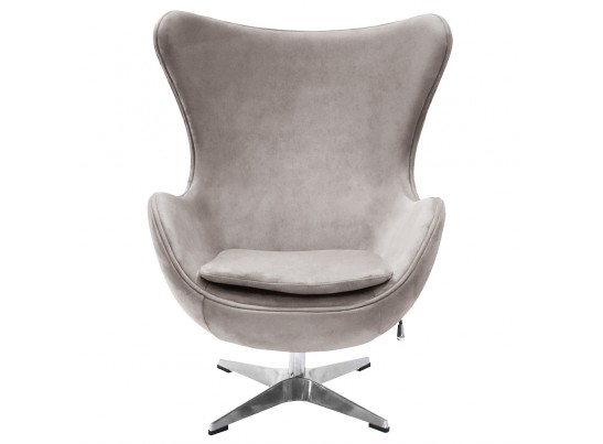 Кресло EGG STYLE CHAIR латте, искусственная замша в Ростове-на-Дону