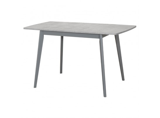 Стол Oslo раскладной 100-130x80x76см, Бетон Лайт, серый в Ростове-на-Дону