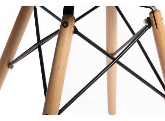 Стул Eames DSW leather серый в Ростове-на-Дону