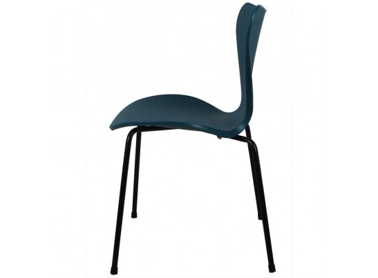 Комплект из 4-х стульев Seven голубой с чёрными ножками в Ростове-на-Дону