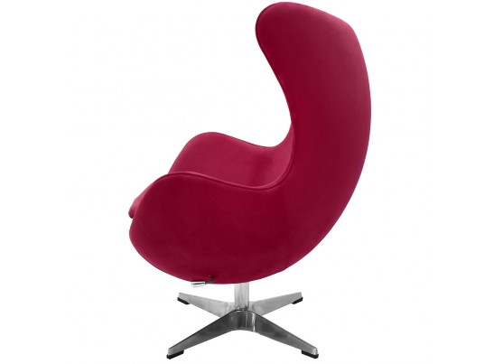 Кресло EGG CHAIR винный, искусственная замша в Ростове-на-Дону Кресло EGG CHAIR винный, искусственная замша в Ростове-на-Дону