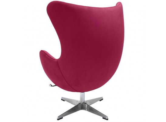 Кресло EGG CHAIR винный, искусственная замша в Ростове-на-Дону Кресло EGG CHAIR винный, искусственная замша в Ростове-на-Дону