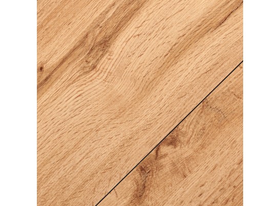 Стол Rudolf круглый раскладной 90-120x90x75см, Дуб Вотан, чёрный в Ростове-на-Дону