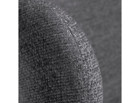 Стул Lucas 2 серый шенилл с чёрными ножками в Ростове-на-Дону