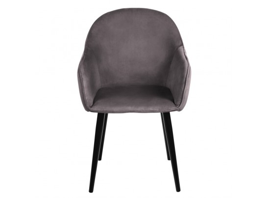 Стул Frida тёмно-серый велюр в Ростове-на-Дону