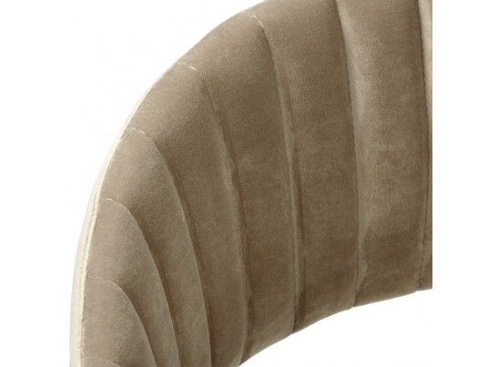 Стул полубарный Turin латте с золотыми ножками в Ростове-на-Дону