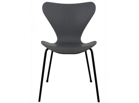 Стул Seven серый с чёрными ножками в Ростове-на-Дону