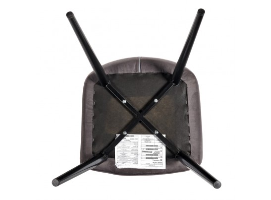 Стул Frida тёмно-серый велюр в Ростове-на-Дону