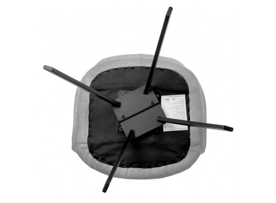 Комплект из 2-х стульев Grant серый шенилл на поворотном механизме в Ростове-на-Дону