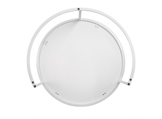 Набор кофейных столиков Tango бежевый мрамор с белыми ножками, 2шт в Ростове-на-Дону