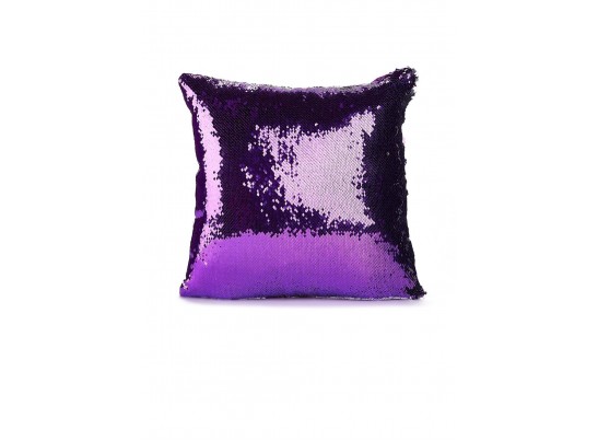 Подушка декоративная «РУСАЛКА» цвет фиолетовый/серебро в Ростове-на-Дону