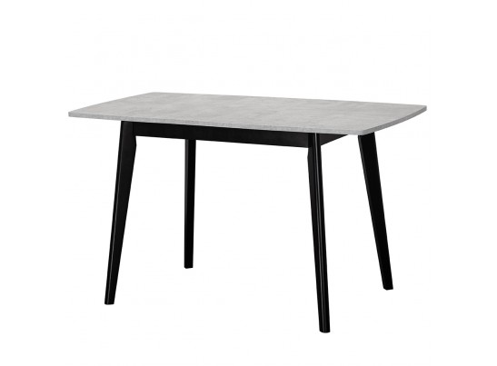 Стол Oslo 100-130 x 80см, Бетон Лайт, чёрный в Ростове-на-Дону Стол Oslo 100-130 x 80см, Бетон Лайт, чёрный в Ростове-на-Дону