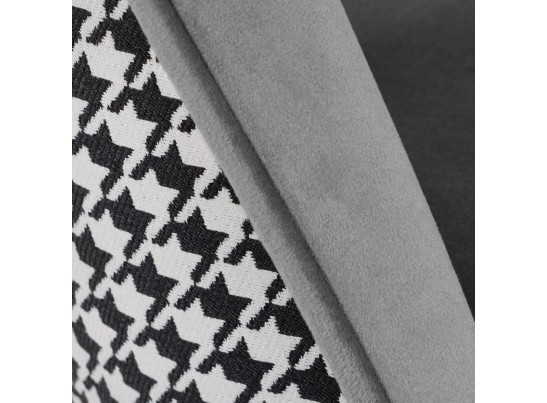 Стул Leo тёмно-серый с жаккардом в Ростове-на-Дону