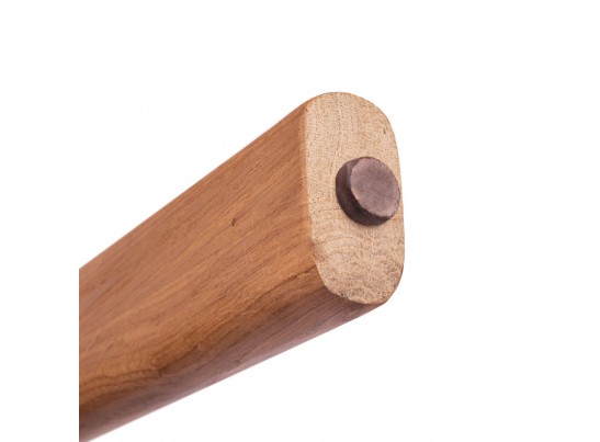 Стул Rich рогожка латте с ножками цвета орех в Ростове-на-Дону