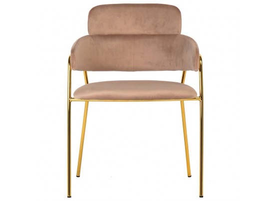 Стул Napoli латте с золотыми ножками в Ростове-на-Дону