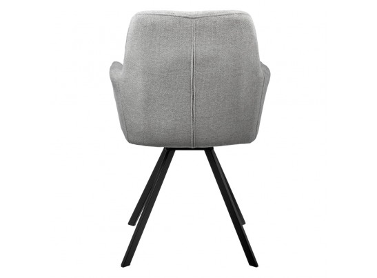 Комплект из 2-х стульев Grant серый шенилл на поворотном механизме в Ростове-на-Дону