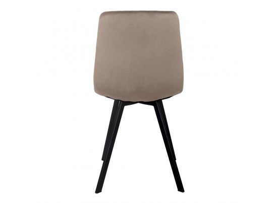 Стул Easy латте с чёрными ножками в Ростове-на-Дону