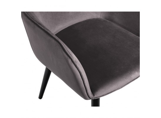 Стул Frida тёмно-серый велюр в Ростове-на-Дону
