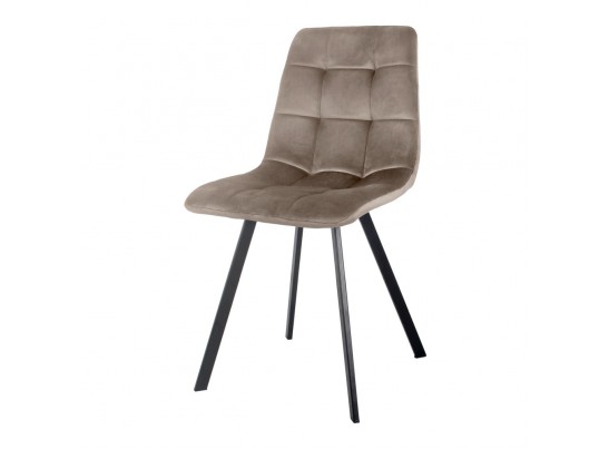 Стул Easy латте с чёрными ножками в Ростове-на-Дону