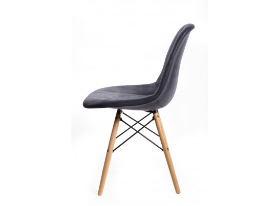 Стул Eames DSW leather черный в Ростове-на-Дону
