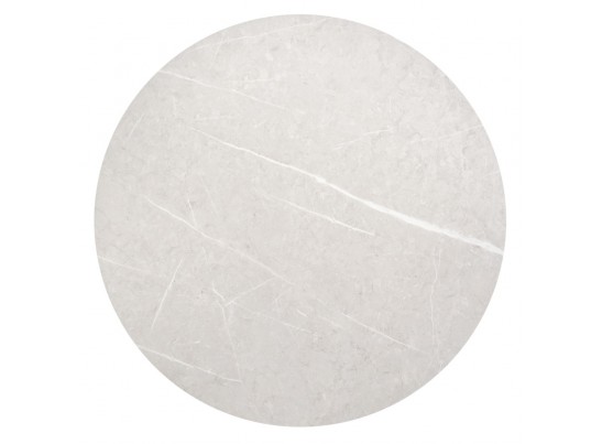 Набор кофейных столиков Tango бежевый мрамор с белыми ножками, 2шт в Ростове-на-Дону