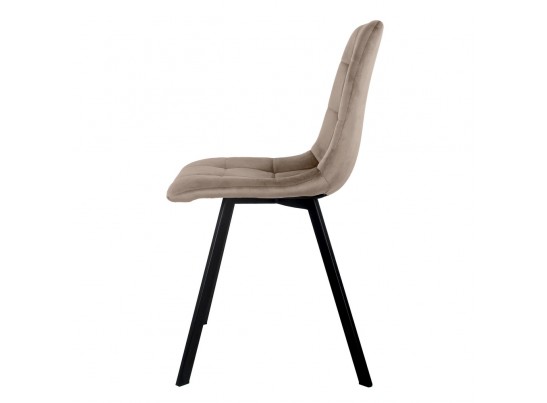 Стул Easy латте с чёрными ножками в Ростове-на-Дону