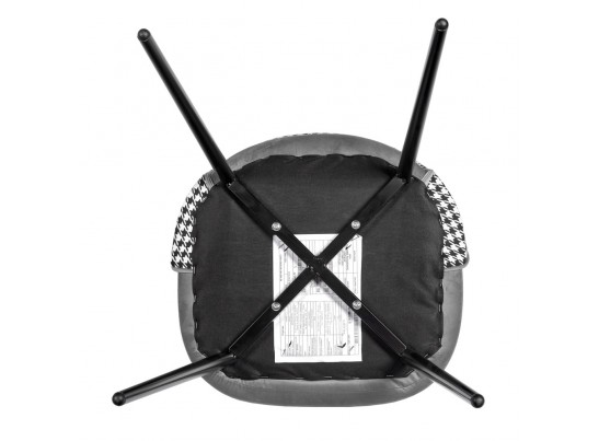 Стул Leo тёмно-серый с жаккардом в Ростове-на-Дону