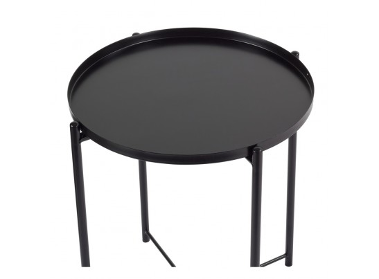 Кофейный столик Moon диам.45x51см, чёрный в Ростове-на-Дону