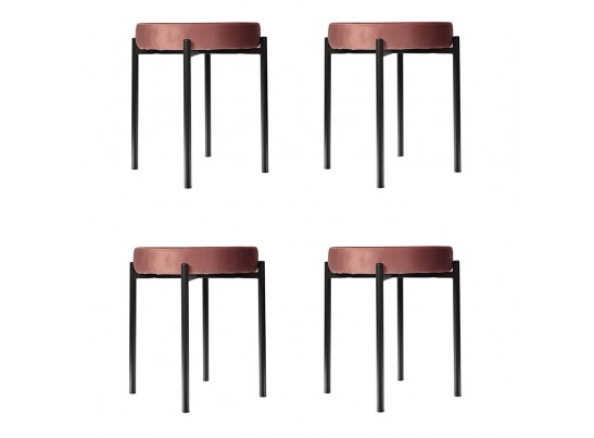 Комплект стульев-табуретов Bug коралловый в Ростове-на-Дону