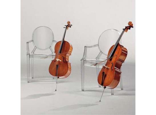 Комплект из 2-х стульев Louis Ghost прозрачный в Ростове-на-Дону