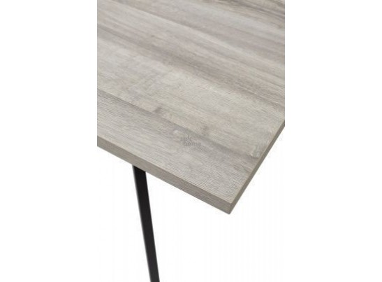 Стол Дуб Шерман серый/каркас черный, ФИН (1200*700*750), 925638 в Ростове-на-Дону