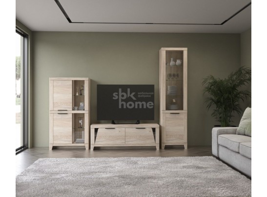 Тумба ТВ, Юта (1400*477*500) Дуб Мария, 31712 в Ростове-на-Дону