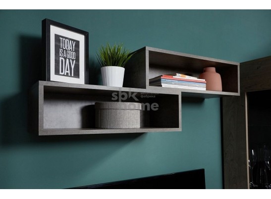 Полка-ниша Д-8, Денвер (650*270*195) Камень темный, 31311 в Ростове-на-Дону