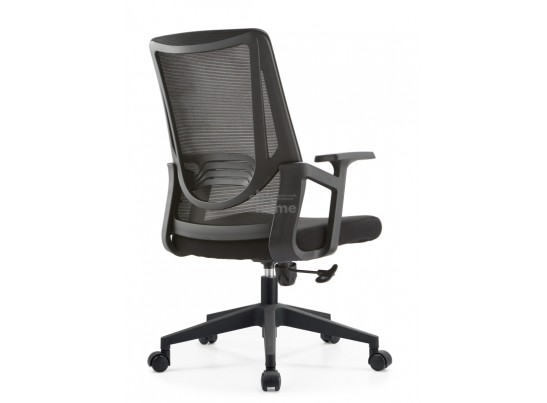 Кресло офисное,вращающееся LJ-2201В BLACK (610*500*1070), LJ-2201В BLACK ИМП в Ростове-на-Дону