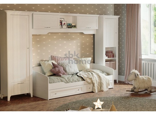 Кровать 900 с ящиками, Клер (2042*952*678) Сосна Андерсен, 31508 в Ростове-на-Дону