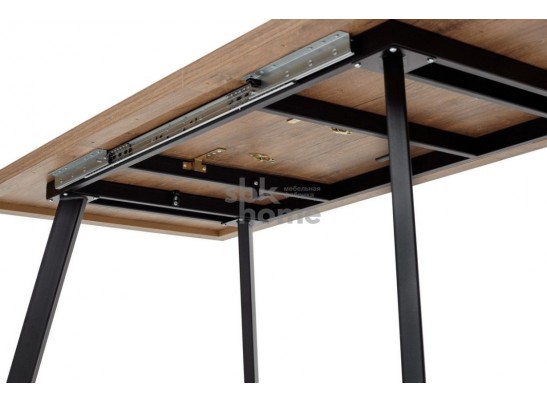 Стол BRICK M 140 Дуб Канзас/ каркас черный (1400*850*750), 921954 в Ростове-на-Дону