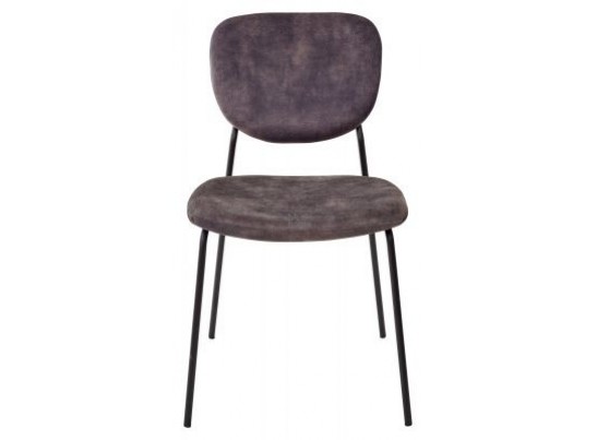 Стул античный серый/каркас черный, CONVERS (490*560*830), 925633 в Ростове-на-Дону