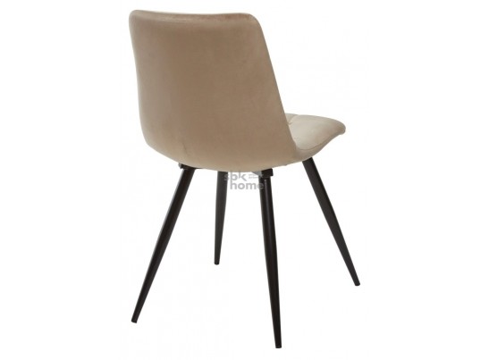 Стул TERAMO UF 910-01/каркас черный (450*580*850) Латте, 2604 в Ростове-на-Дону