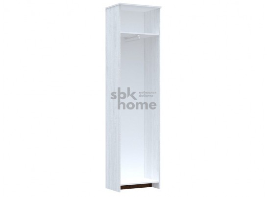 Шкаф для одежды 1-но дверный, Кантри (592*410*2104) Сосна Андрерсен/Орех Риббек темный, 30905 в Ростове-на-Дону