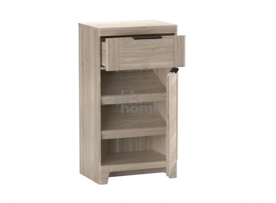 Тумба высокая узкая, Юта (543*377*1000) Дуб Мария, 50605 в Ростове-на-Дону