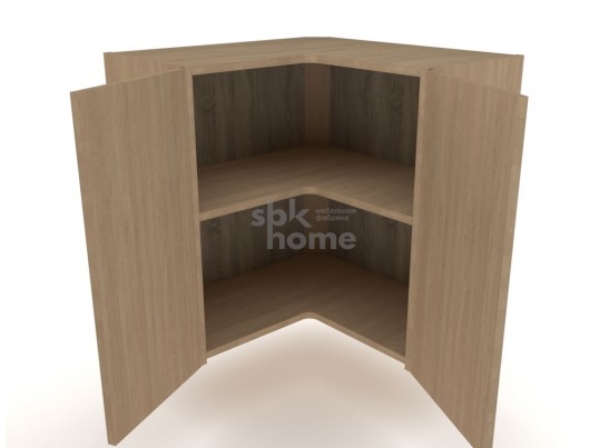 Шкаф угловой ШУГ-60к, Женева (600*600*600) Дуб Палермо, 21943 в Ростове-на-Дону