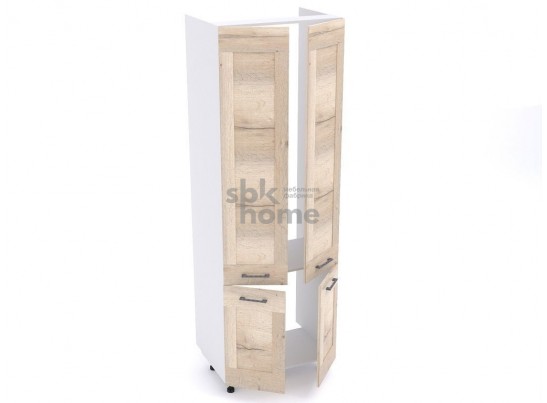 Пенал П-2, Дублин (800*570*2406) Дуб галифакс белый, 21672 в Ростове-на-Дону