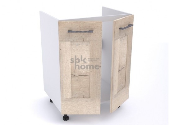 Стол под мойку СМ-60 2-х дверный, Дублин (600*470*820) Дуб галифакс белый, 21612 в Ростове-на-Дону