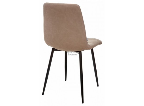 Стул серо-бежевый винтаж/TRF-09/каркас черный, CHILLI (460*550*890) Серо-бежевый, 2678 в Ростове-на-Дону